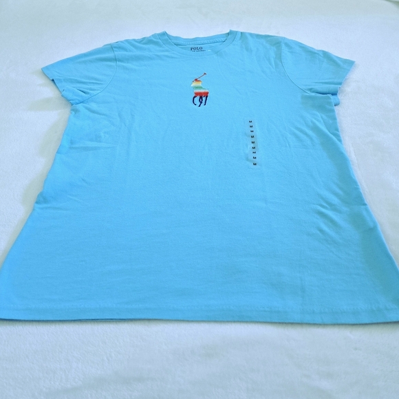POLO🏇 by Ralph Lauren POLO Embroidered🪡 Horse🐴 Graphic Tee👕 - NWT - Picture 11 of 13